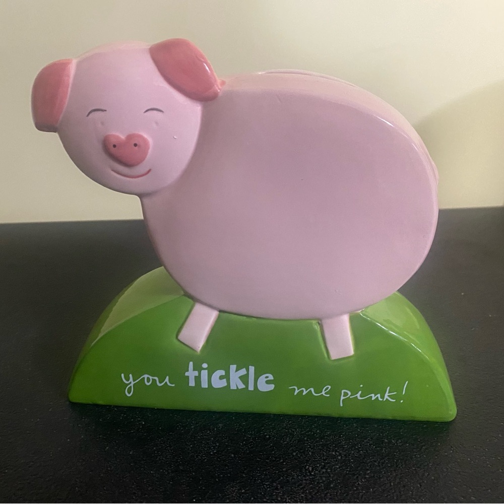 Pink Piggy Bank - Cute Home Party Decor